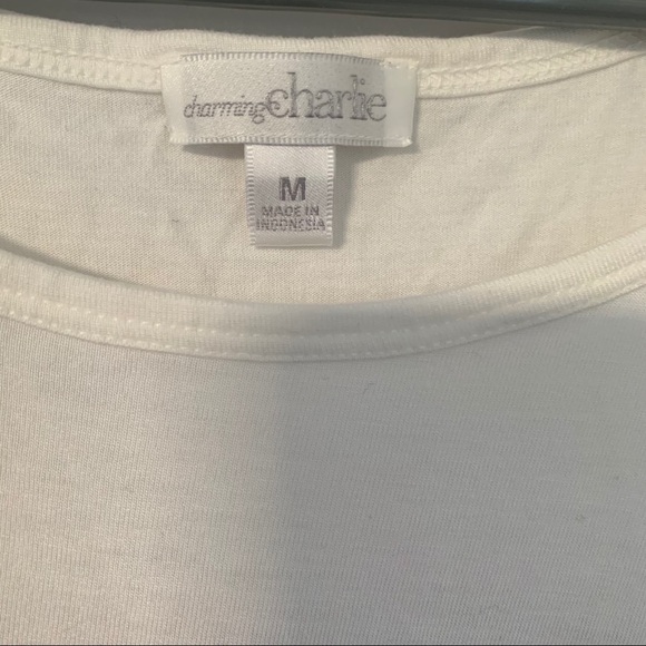 CHARMING CHARLIE Tri-color Tops Size M - Picture 5 of 5